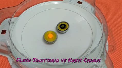 Flash Sagittario Vs Kreis Cygnus Hyperblades Beyblade Metal Fury