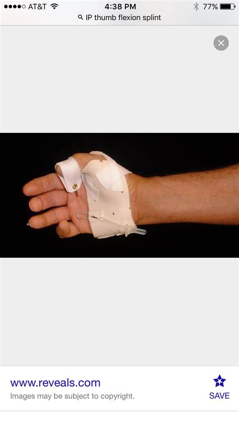 IP them flexion splint