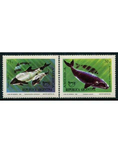 Argentina 1993 Tema America UPAEP Argentina 1993 Especies