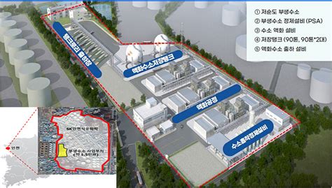 환경부 세계 최대 규모 인천 액화수소 생산시설 점검