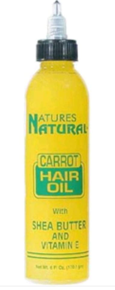 Natures Natural Carrot Hair Oil — Red Sapphire Blue