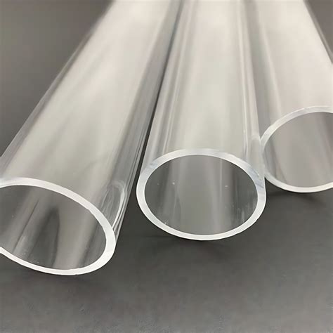 Large Diameter Transparent Pipe Cylinders Clear Acrylic Pipe Plastic