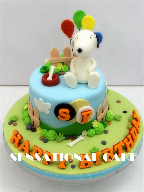 The Sensational Cakes: SNOOPY CAKE SINGAPORE MINI CAKE SINGAPORE ...