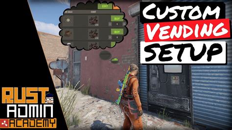 Build CUSTOM Sales Orders For OUTPOST BANDIT Vending Machines Rust