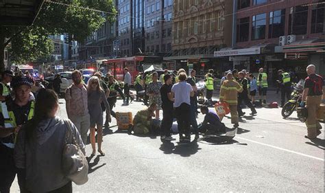 Melbourne Terror Suv Ploughs Into Crowd Police Confirm Deliberate