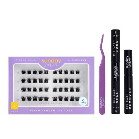 Acheter Lola S Lashes Fluffy Russian Diy Lash Extension Set En Ligne