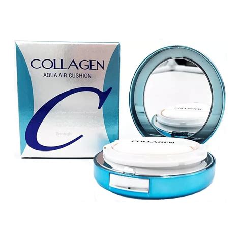 Enough Collagen Aqua Air Cushion, Hydrating Foundation with SPF50, Dewy ...