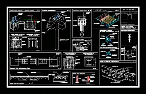 Detalhes De A O No Autocad Biblioteca Cad