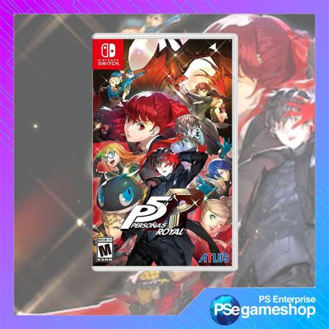 Promo Switch Persona 5 Royal The Royal USA English Reg US Cicil 0