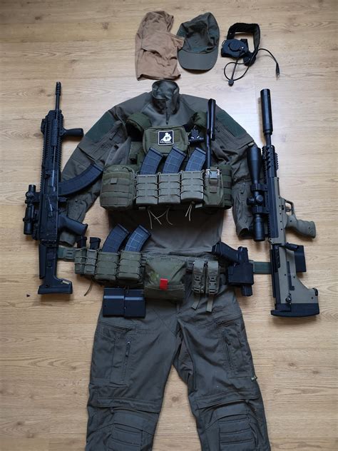 My current to go loadout... : r/airsoft