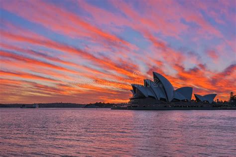 Sydney Opera House at Sunrise in Sydney Australia Editorial Stock Photo ...
