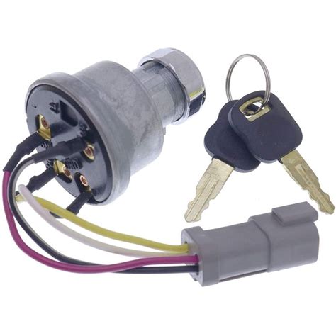 Two Keys Are Connected To An Electric Motor