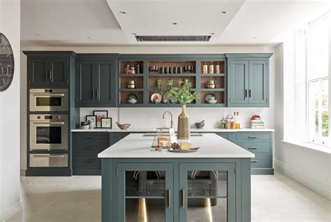 Dark Green Kitchen Luxury Fitted Kitchens Tom Howley