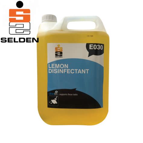 Selden Lemon Disinfectant 5ltr Apollo Janitorial Supplies