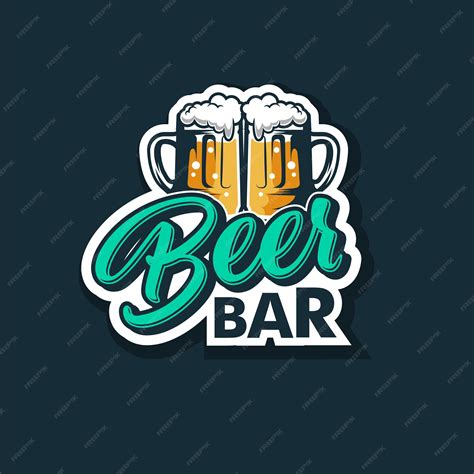 Premium Vector Beer Bar Vector Design Illustration Artwork