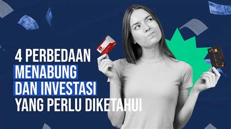 Perbedaan Menabung Dan Investasi Yang Perlu Diketahui