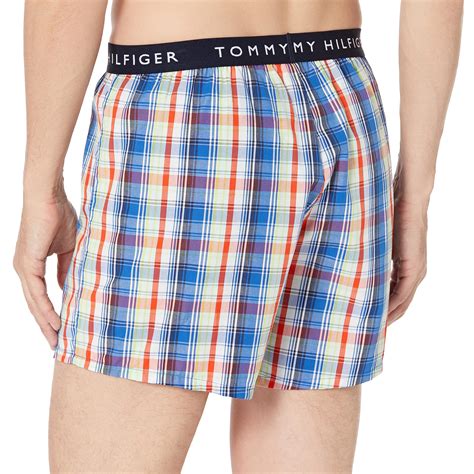 Mua Tommy Hilfiger Men S Cotton Classics Pack Woven Boxer Tr N Amazon