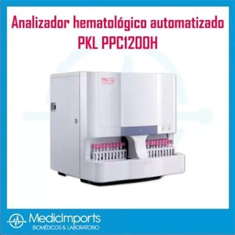 Analizador Hematol Gico Automatizado De Di Pkl Ppc H En Venta En