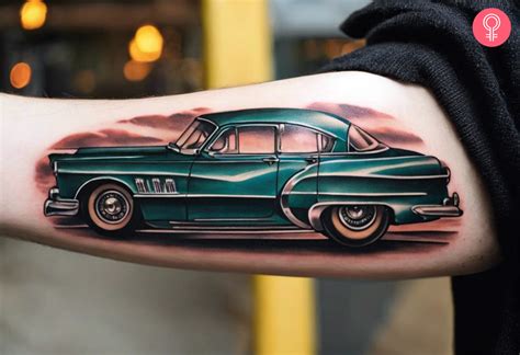 8 Awesome Car Tattoo Ideas For Car Lovers