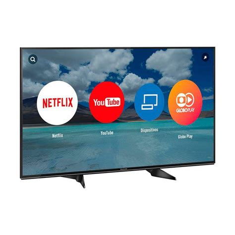 Smart TV LED 55 Polegadas Panasonic TC 55EX600B 4K Wifi USB HDMI