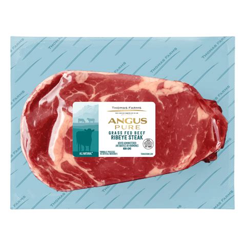 Grass Fed Angus Ribeye Steak Thomas Farms