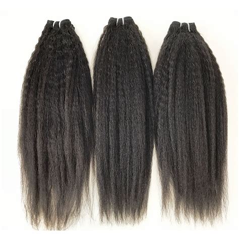 North West Asian Virgin Hair Single Donor Weave Bundle Kinky Straight