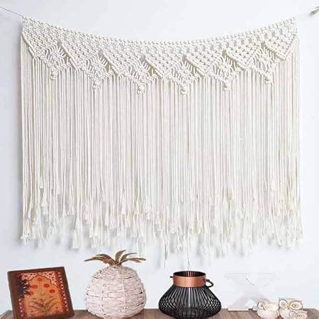 Amazon Laddawan Macrame Wall Hanging Wall Tapestry Large Bohemian