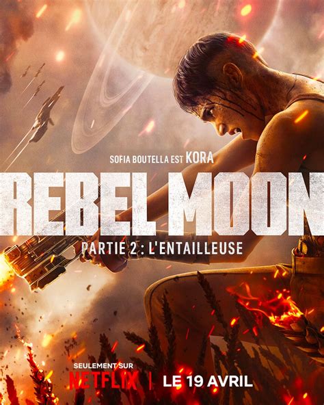 Affiche Du Film Rebel Moon Partie L Entailleuse Photo Sur