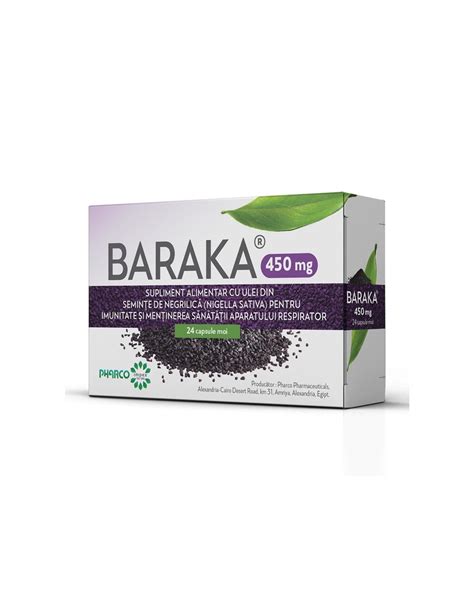 Baraka Mg X Capsule Moi Farmacie Online Profesionisti In