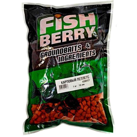 Пеллетс карповый Carp pellets "Компот" (оранж) 10мм - 1кг - купить по ...