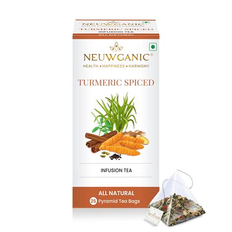 Turmeric Spiced Infusion Tea - Neuwganic