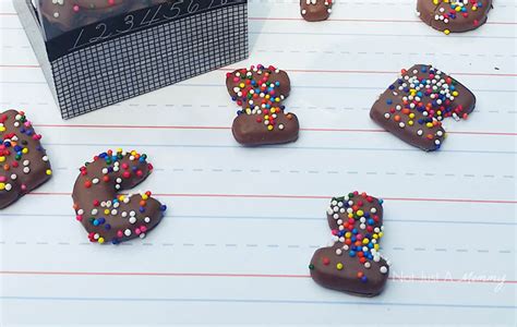 Tuesday Tutorial - Chocolate Alphabet Cookies - Revel and Glitter