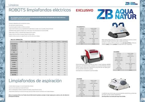 PDF Limpieza ROBOTS limpiafondos eléctricos EXCLUSIVO Para la