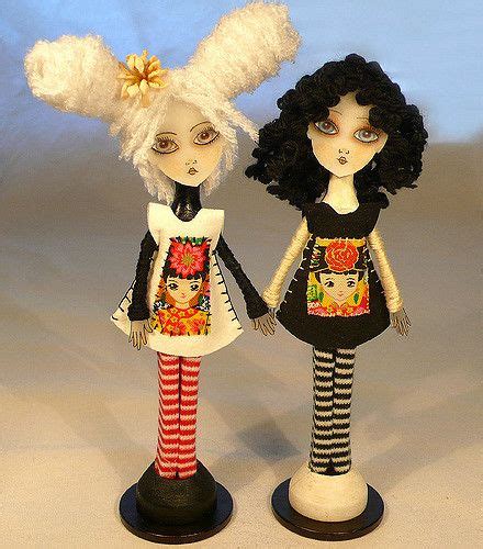 Clothes Pin Art Doll Tutorial Make Your Own Miniature Dolls Etsy Artofit