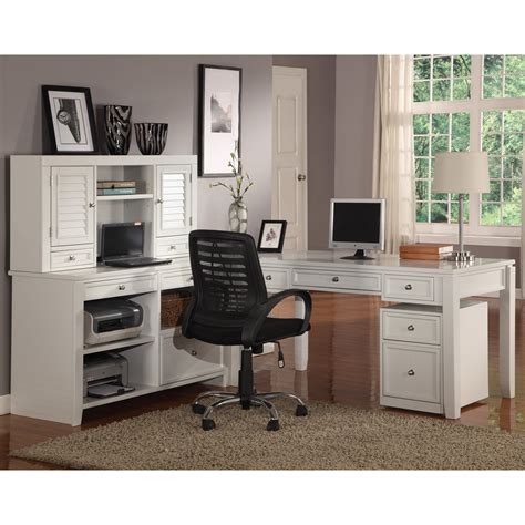 white desk with file drawer and hutch - Mad Thing Blogging Galleria Di Immagini