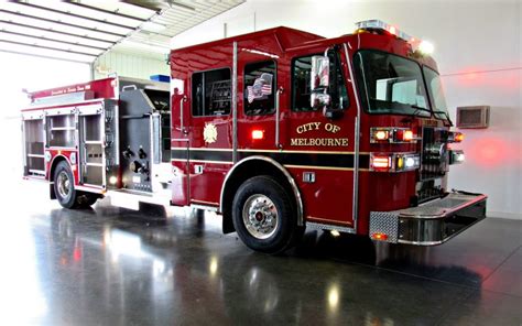 Custom Pumper Melbourne Fl Sutphen Corporation Fire Apparatus Builder