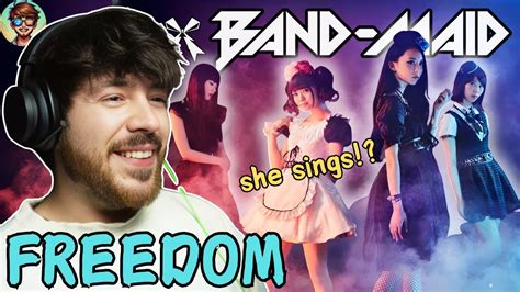 Metal Fan Reacts To Band Maid Freedom Official Live Video