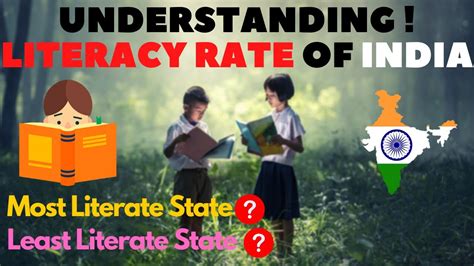 Understanding Literacy Rate Of India Most And Least Literate States Of