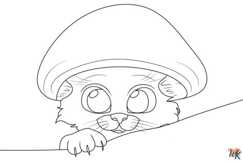 Dibujos Para Colorear Gato Pitufo Descargar Gratis Ahora