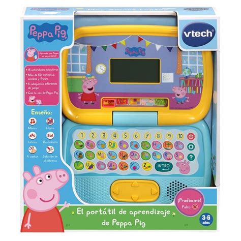 Vtech 80 553522 Portable D Apprentissage Peppa Pig Ordinateur