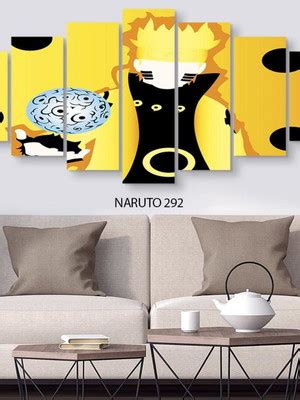 Quadro Naruto Shippuden Desenho Anime Mosaico 7 Telas Compre