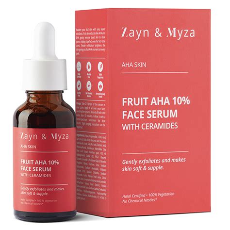 Buy Zayn And Myza Aha Skin Fruit Aha Face Serum 30 Ml Online At Best Price Face Mists