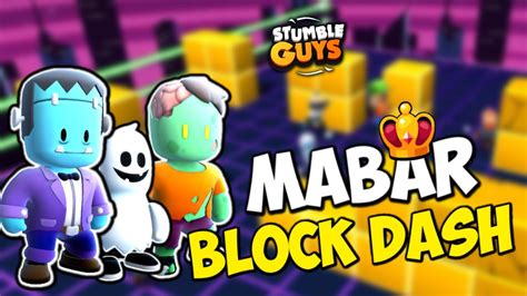 Mabar Block Dash Only Latihan Sebelum Turnamen Stumble Guys Gaming