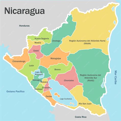 Mapa Donde Esta Nicaragua
