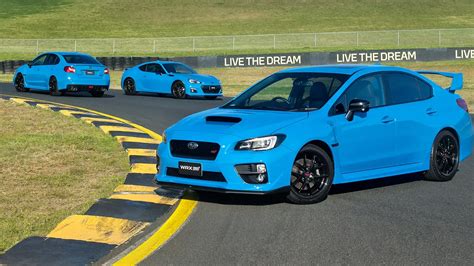 Subaru WRX WRX STI And BRZ Hyper Blue Specials On Sale In Australia