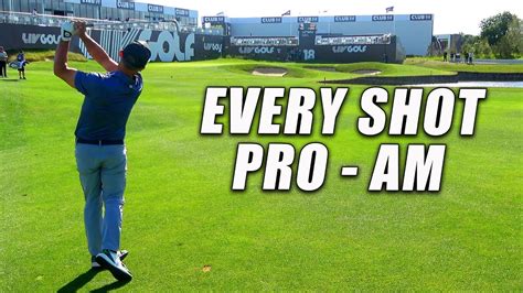 Every Shot From My Liv Golf Pro Am Day Youtube