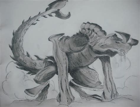 Otachi Kaiju Sketch by Nilusanimationworld on DeviantArt