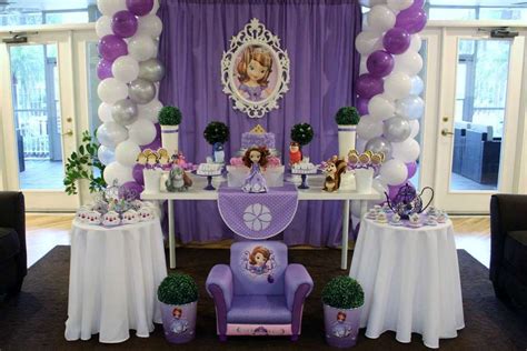 Sofia The First Birthday Party Ideas Photo 2 Of 19 Catch My Party