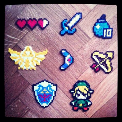 Legend Of Zelda Perler Bead Perler Beads Seed Bead Jewelry Bead Work