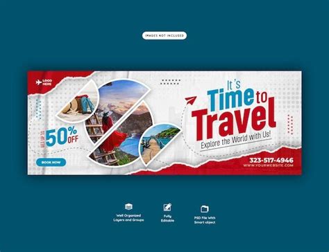 The Travel Banner Is Designed To Look Like Its Time To Travel